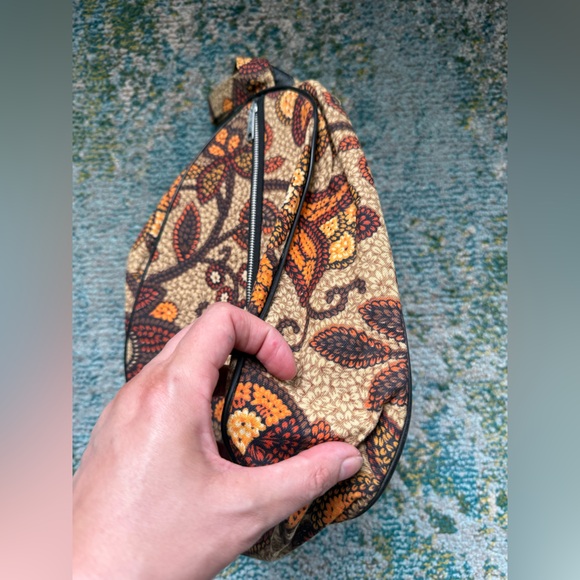 Vintage NPC 60/70s fabric flower power travel toiletries bag - Picture 4 of 9